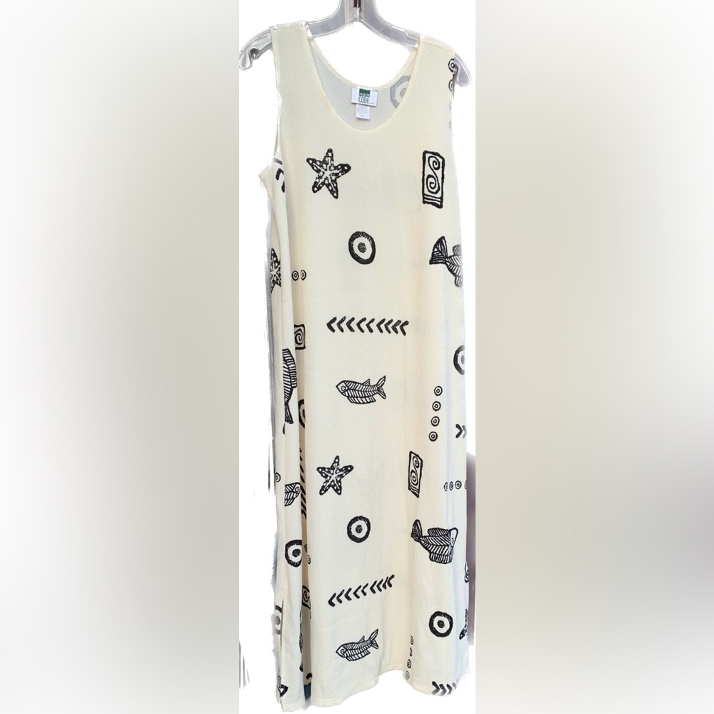 New crinkled stretch tank midi summer dress